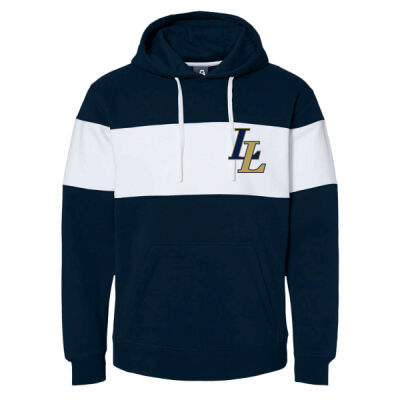 LL - Varsity Fleece Colorblocked Hooded Sweatshirt Thumbnail