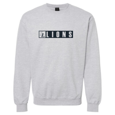 LL Lions  - Softstyle® Crewneck Sweatshirt Thumbnail