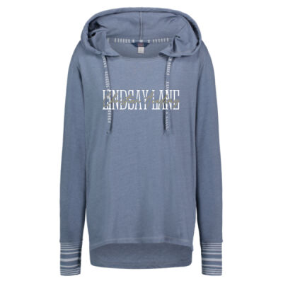 Christian Academy  - Women's Heathered Jersey Hooded Tunic Thumbnail