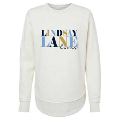 Colorfull Lindsay Lane  - Women's Weekend Fleece Crewneck Sweatshirt Thumbnail