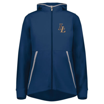 LL EMB - Eco Revive™ Women's Polar Fleece Hooded Full-Zip Jacket Thumbnail